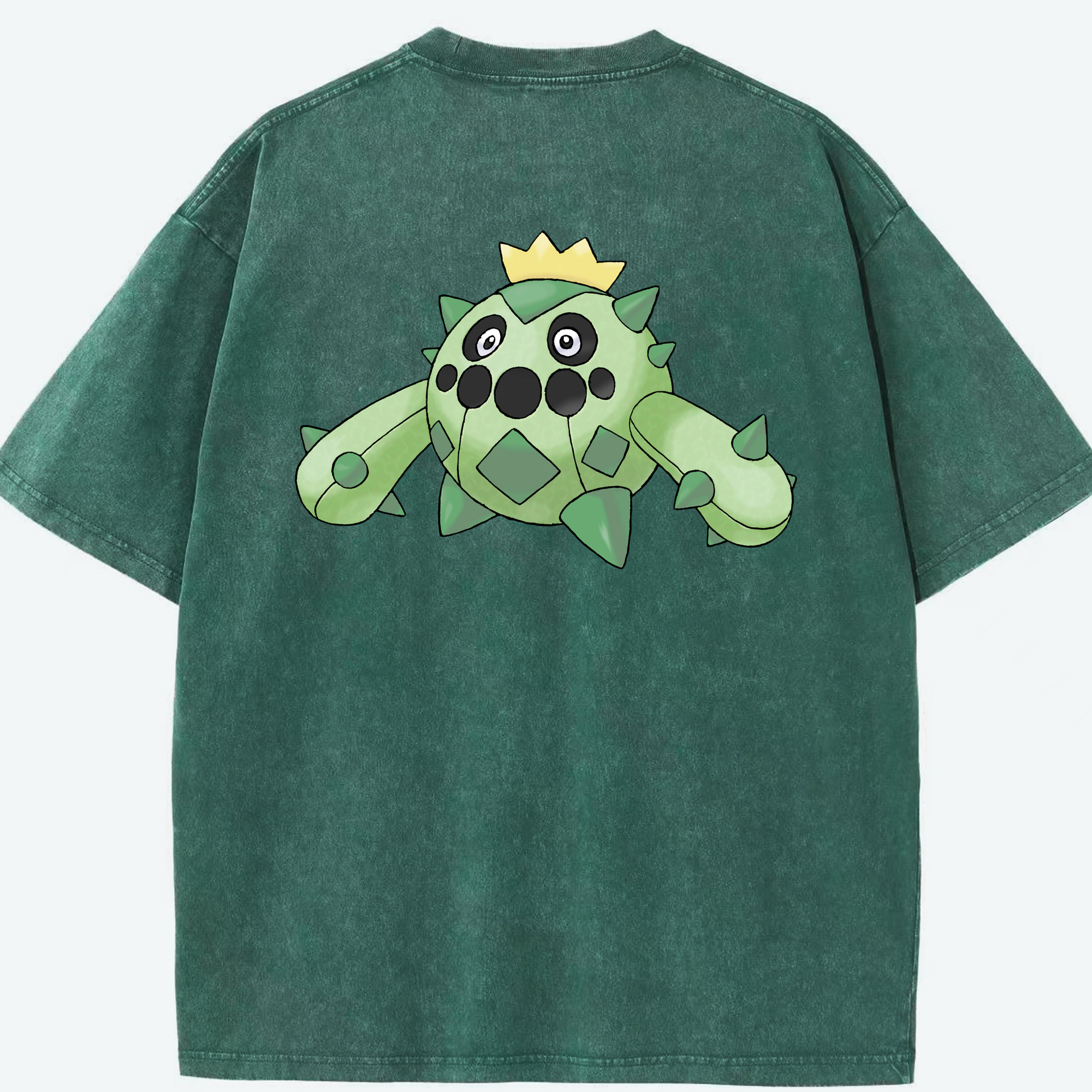 （画像用） ポケットモンスター Pokémon 綿100% ヴィンテージ風 半袖Tシャツ（背面プリント）